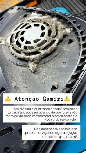 Manutenção preventiva - PS3/ PS4/ PS5 /Xbox