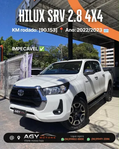 Toyota Hilux CD SRV 4X4 2.8 TDI Diesel Aut. 2023