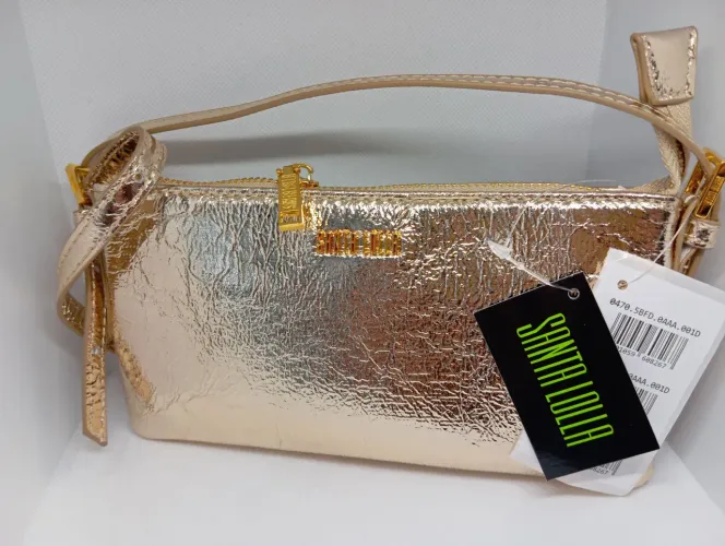 Bolsa dourada Santa Lolla Original