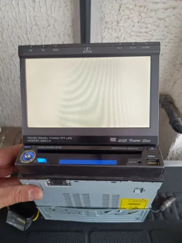 Vendo som automotivo H-Buster HBD-9550DVD player com tela retrátil. Leia.
