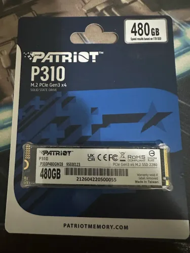 SSD Patriot M.2 2280 - 480Gb - LACRADO