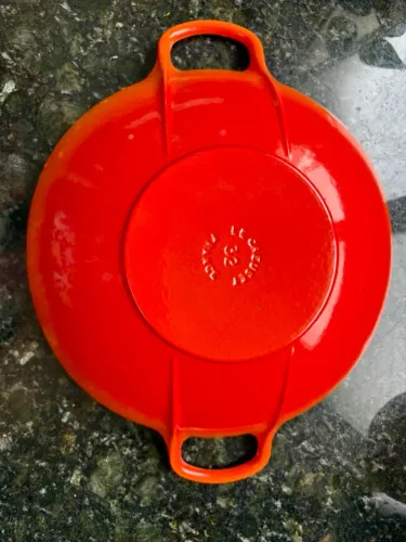 panela wok ferro le creuset laranja 