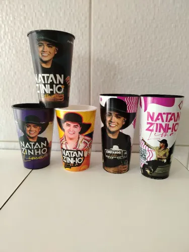 Copos personalizados Natanzinho