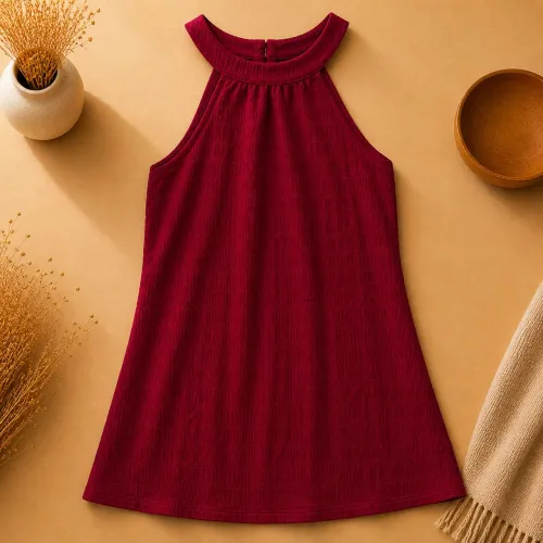 Vestido vinho