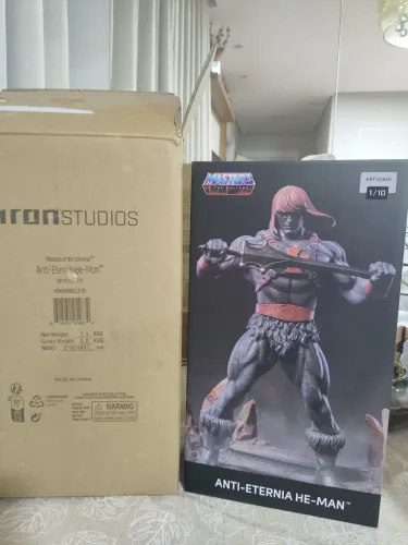 He Man Anti Eternia Edição limitada numerada Iron Studios