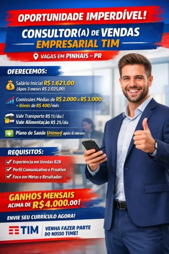 Consultor de vendas 