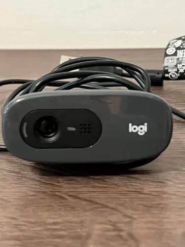 Webcam Logitech C270 HD 720p com Microfone Embutido USB