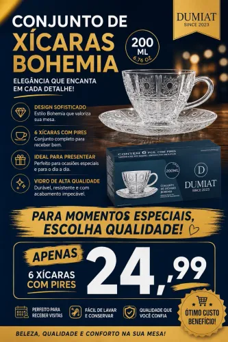 Conjunto de xícara