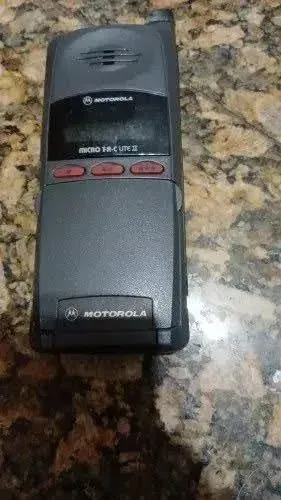 Motorola Micro Tac Lite II Versão Analógica 1994 TDMA & GSM para Colecionadores 
