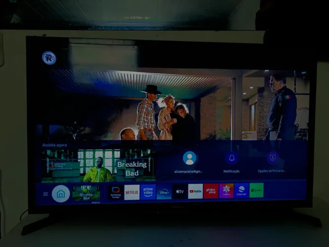 Smart TV Samsung 32" HD (Série 4) - Semi-nova com Controle Original