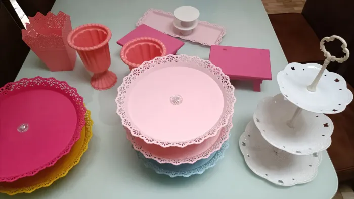 Peças de decoração de festa