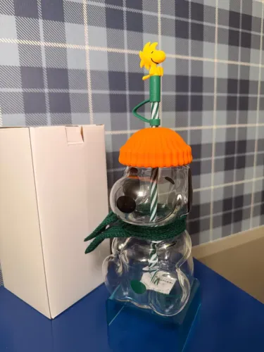 Copo Snoopy peanuts Starbucks edição limitada