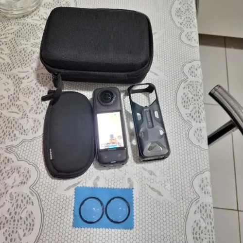 Insta360 X4 Pouco Uso/detalhe na lente imperceptível