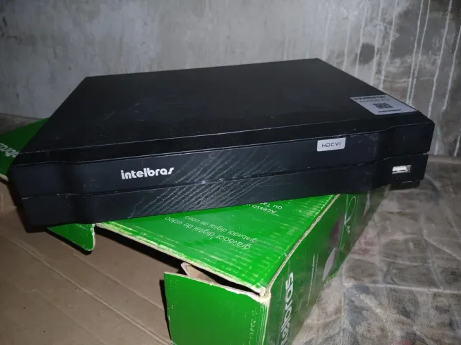 DVR Intelbras 16 canais hdcvi 1026 não tem HD!