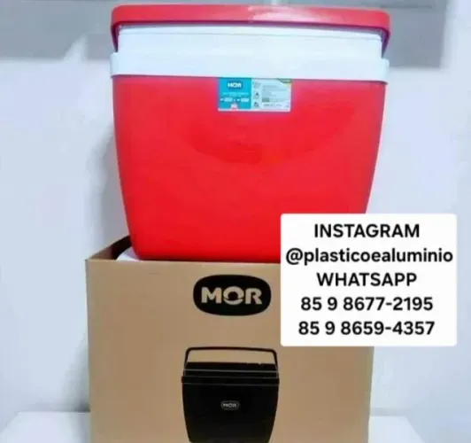 Caixa Térmica, Cooler Mor Caixa térmica 12l R$47 Caixa térmica 18l