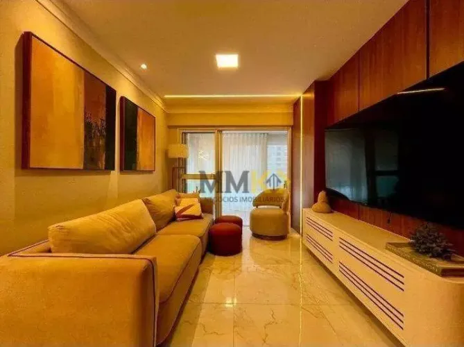 Apartamento com 3 dormitórios, 117 m² - Gonzaga - Santos/SP
