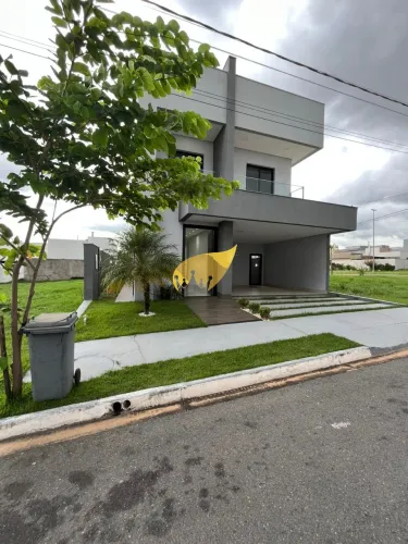 Sobrado de Luxo no Condomínio Primor das Torres: 4 Suítes, 245,9m² - Cuiabá-MT. Venha se e