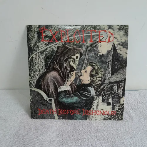 lp The Exploited Death Before Dishonour