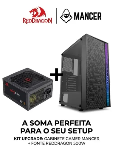 Gabinete Gamer + Fonte 500w