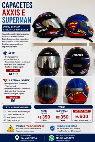 Capacete para moto