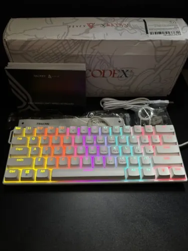 AJAZZ Nacodex NK61 - 60% - Switch RED RGB (Fazemos entregas!)