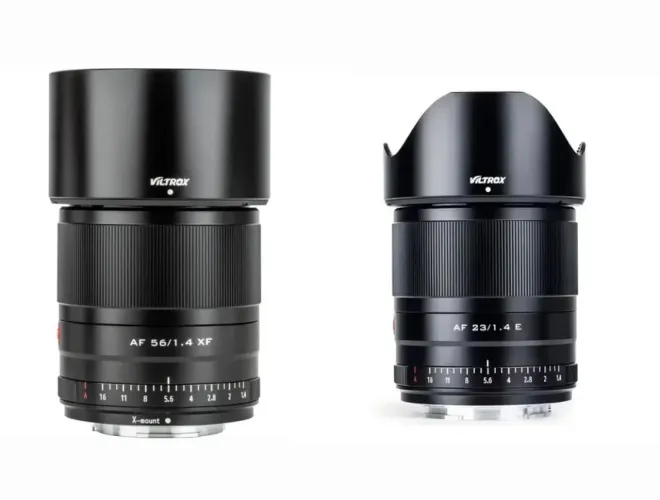 Kit Viltrox 23mm 1.4 e Viltrox 56mm 1.4