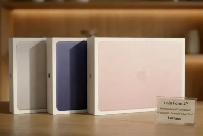 MacBook Neo (13 polegadas) 8GB/256GB | Lançamento | Novo Lacrado | 1 ano de Garantia Apple