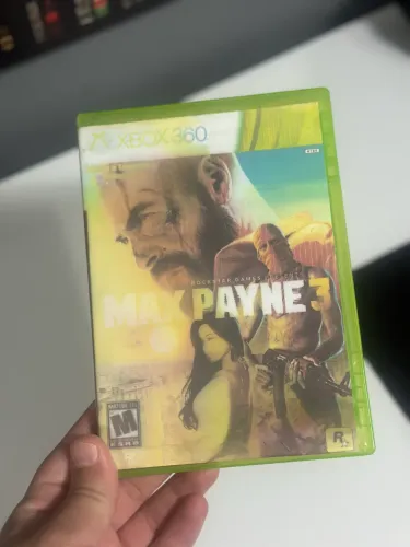 Max Payne 3 Original Xbox 360 - 2 Discos - Mídia Física