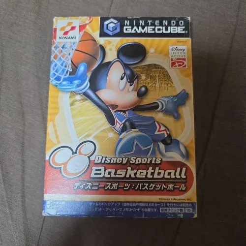 Disney Sports Basketball GameCube Original Japonês Completo