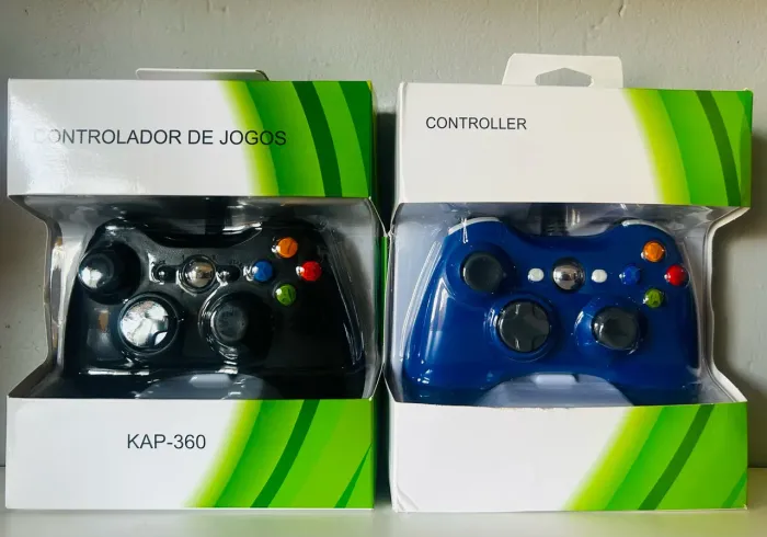 Controle Xbox 360 c/ fio