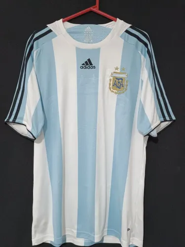 Camisa Seleção da Argentina Casa 2007/09