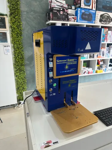 Máquina a laser para personalização