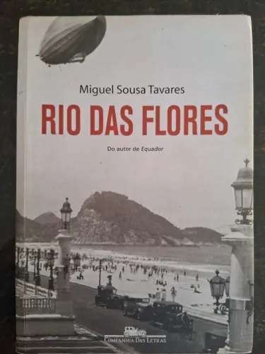 Livro Rio das Flores por Miguel Souza Tavares