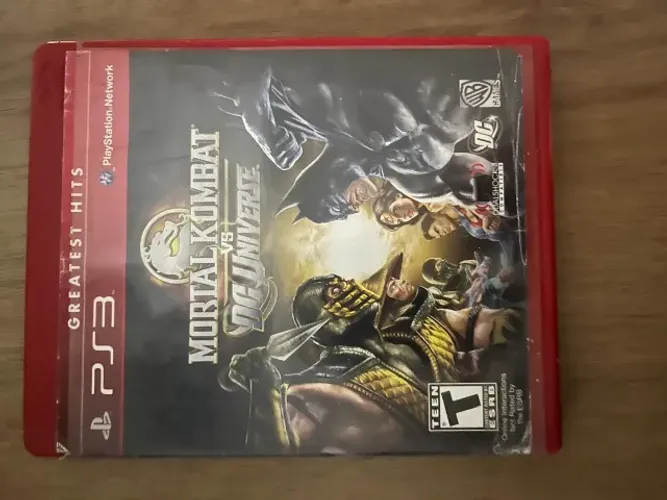 Mortal Kombat vs Dc Universe ps3 original