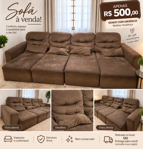 Vendo SOFÁ 3 metros