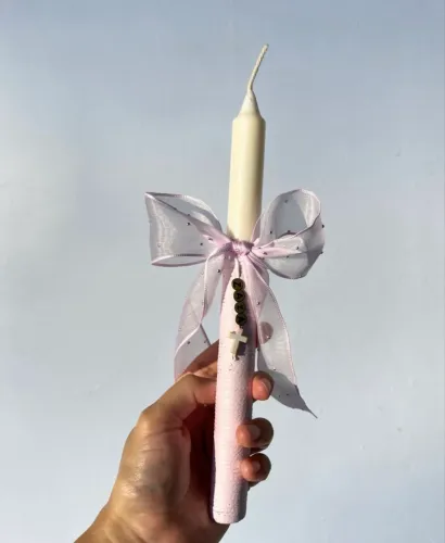 Vela personalizada para batizado comunhão e crisma 
