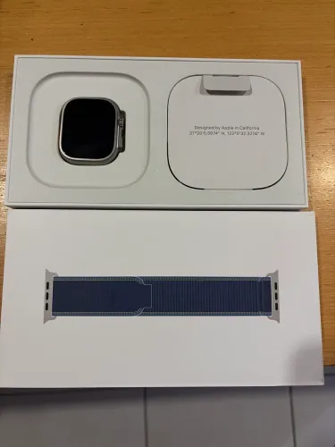 Apple Watch Ultra 3 bateria 100% garantia até fevereiro 2027