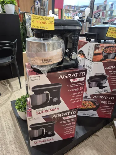 VAI FAZER UM LANCHE... BATEDEIRA PLANETÁRIA AGRATTO