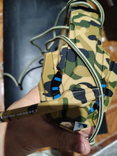 HEADSET GAMER CAMUFLADO 