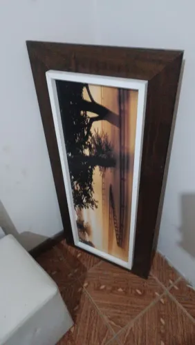 Quadro decoração pintura abstrata