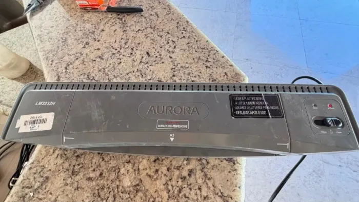 Plastificadora e laminador Lm 3233h Aurora