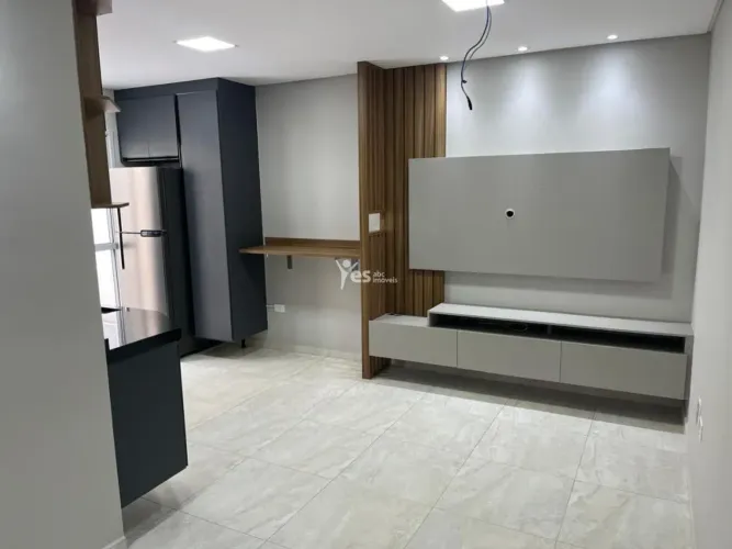 Apartamento 55m2 à venda na Vila Pires Santo André com varanda REF: 16884