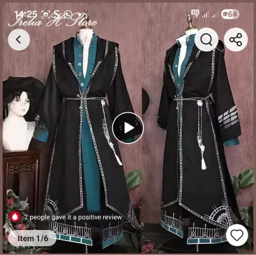 Cosplay master of mysteries teste