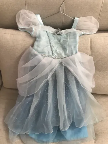 Vestido de princesa infantil da Disney