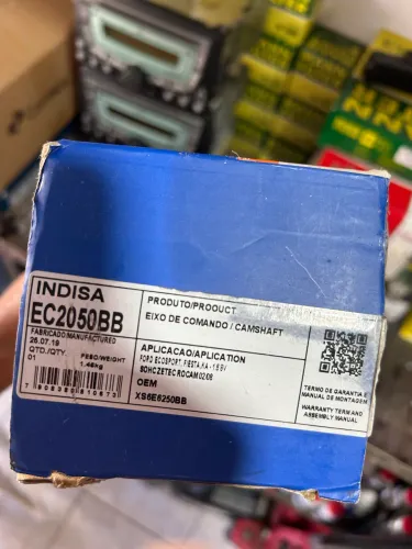 Comando válvulas Ford Zetec Rocam 1.6 Gasolina Fiesta Ka Focus Ecosport courier 