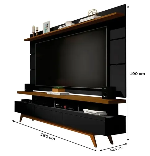 Rack com painel tv até 72 polegadas 