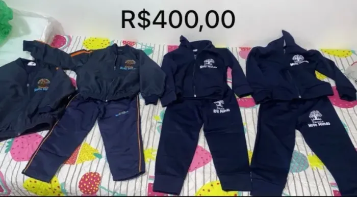 Uniforme escola Novo Mundo 