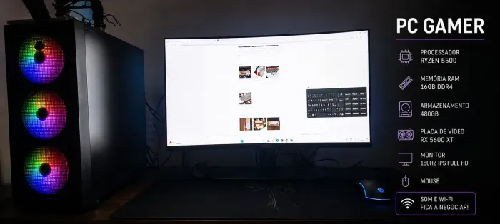 ?PC GAMER PERFEITO PARA ESTUDOS E JOGOS?