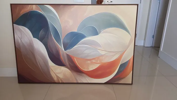 Quadro decorativo Canvas com moldura