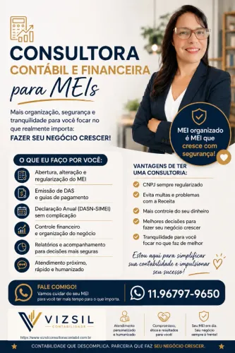 CONSULTORIA CONTABIL E FINANCEIRA PARA MEI